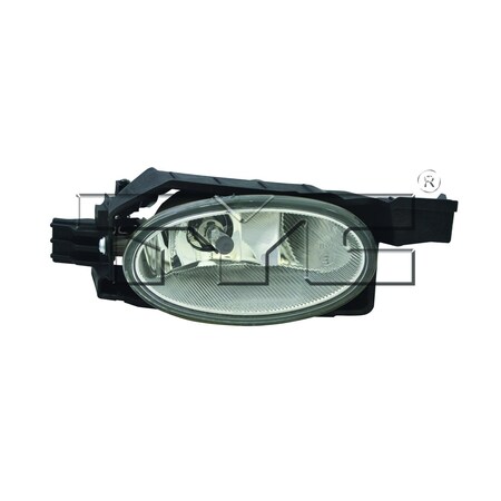 Tyc Capa Certified Fog Light Assembly, 19-6075-00-9 19-6075-00-9